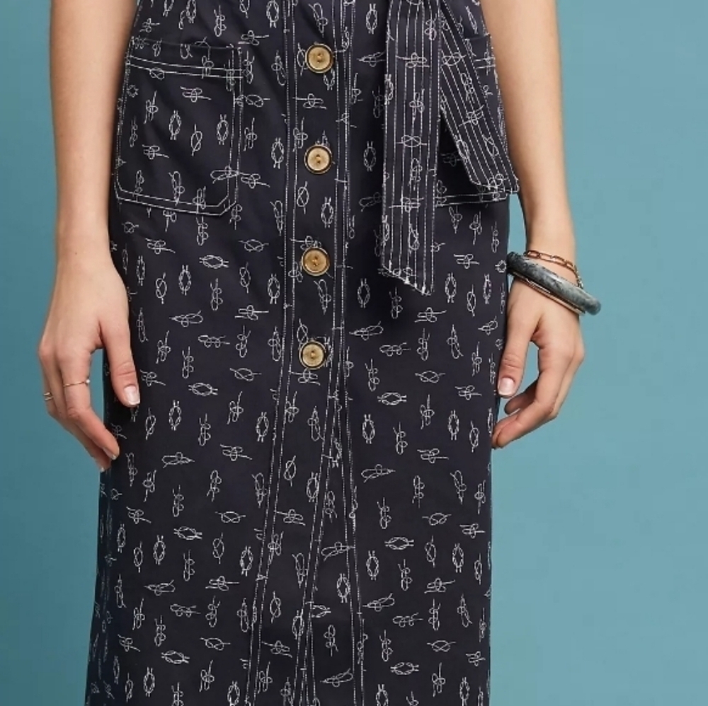 Anthropologie Corey Lynn Calter Knot Skirt Sz. XS - Picture 2 of 8
